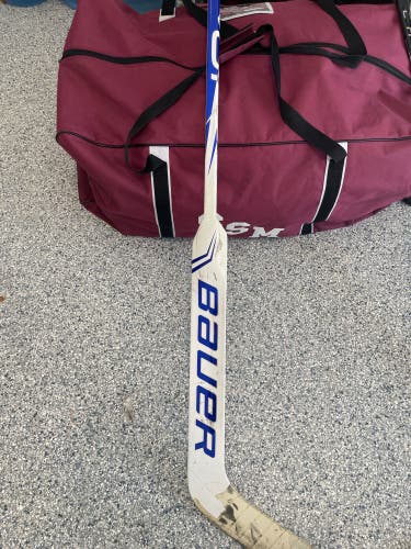 Used Senior Bauer Regular 25" Paddle Pro Stock Vapor 2X Pro Goalie Stick