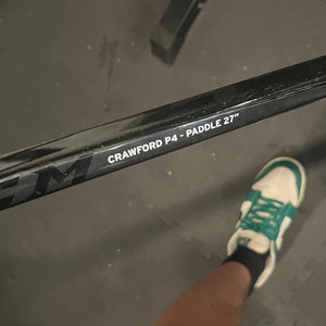 CCM axis 1.5 all black goalie stick (p4 and 27”)