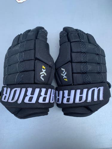 Black Used Senior Warrior Dynasty AX1 Gloves 13"