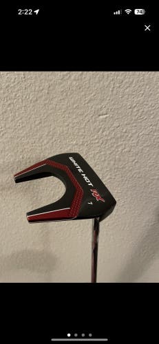 Black Used Men's Mallet Right Handed 33" White Hot RX 7 Putter