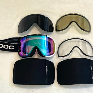 POC Retina Big Comp Goggles with extras