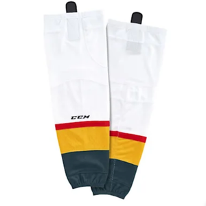 Brand New CCM SX8000 Vegas Golden Knights AWAY Socks With Velcro