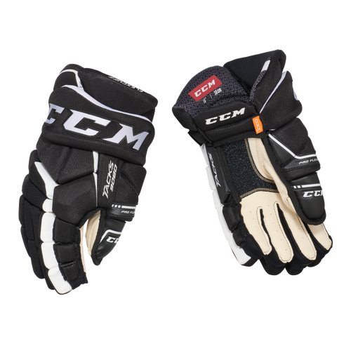 Black New CCM Tacks 9080 Gloves Senior Size 15" Retail