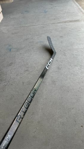 Used 75 Flex P90TM Trigger 8 Pro CCM Left Hand Pro Stock RibCor Hockey Stick Senior