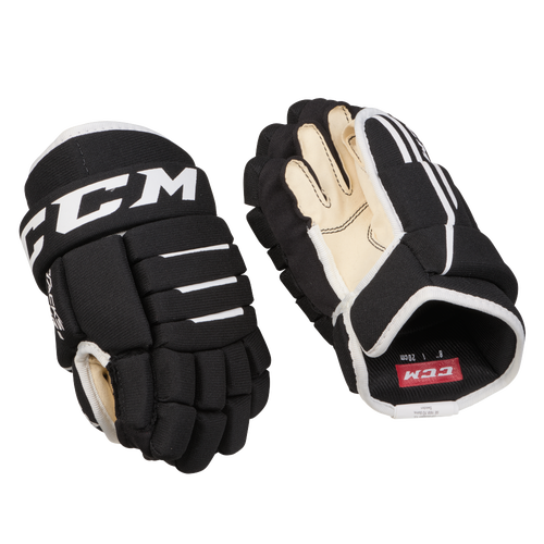Black New Youth CCM HG 4R Pro Gloves Size 8" Retail