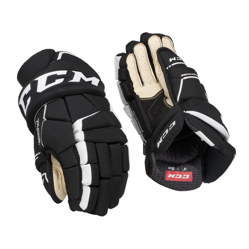 Black New CCM Tacks 9060 Gloves Senior Size 15" Retail