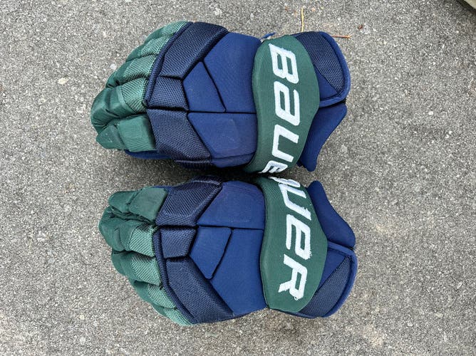 Used  Bauer 13" Pro Stock Supreme 2S Pro Gloves
