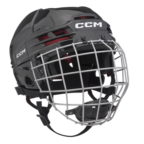 Black New Senior Medium CCM Tacks 70 Helmet Combo Retail