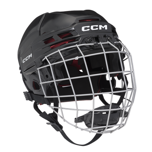 New Black Junior CCM Tacks 70 Helmet Cage Combo Retail