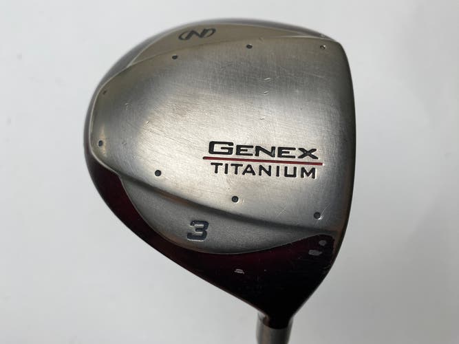 Nickent Genex Titanium 3 Fairway Wood 15* SpeedRated FW Regular Graphite Mens RH