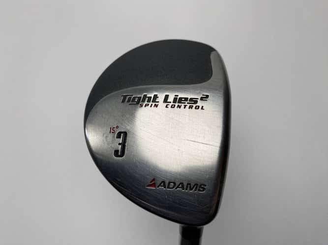 Adams Tight Lies 2 3 Fairway Wood 15* Regular Graphite Mens RH