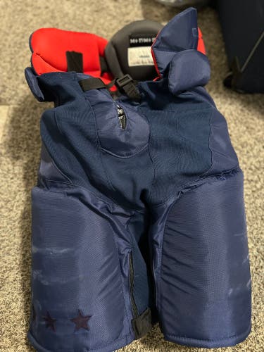 Used Senior Bauer Pro Stock Hockey Pants