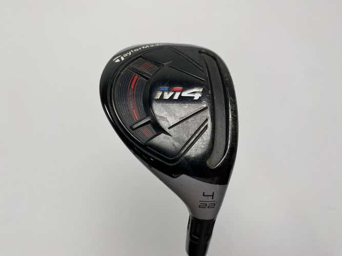 Taylormade M4 4 Hybrid 22* VA Composites Raijin Three Regular Graphite Mens RH