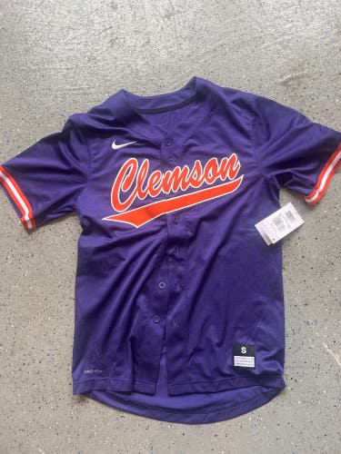 Clemson Tigers 2023 Purple Baseball Jersey