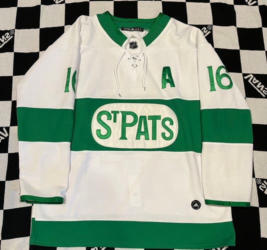 Toronto Maple Leafs St. Pats Size 54 Adidas Jersey Marner