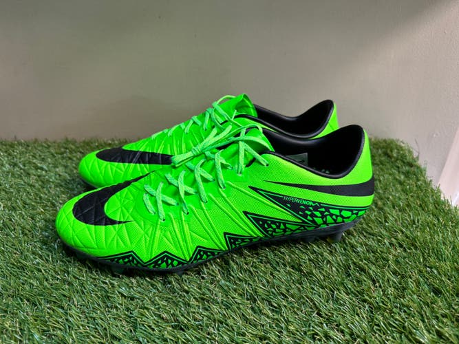 Nike HyperVenom Phinish FG ACC Soccer Cleats Green Men's 9.5 749901-307 NEW RARE