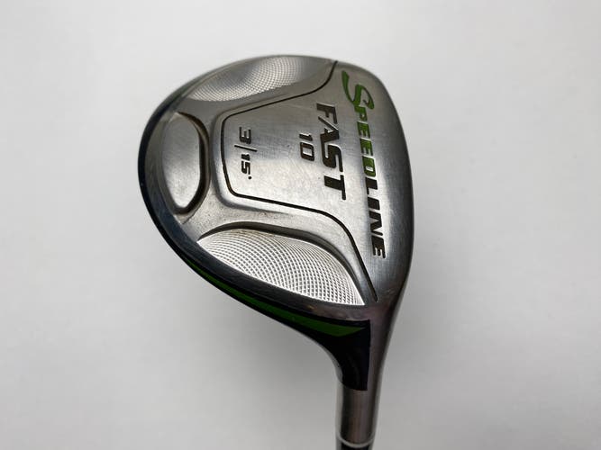 Adams Speedline Fast 10 3 Fairway Wood 15* Aldila Wasabi 70g Regular Mens RH