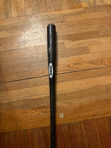 Used  Baum BBCOR Certified Wood Composite 29 oz 32" White Stock Bat