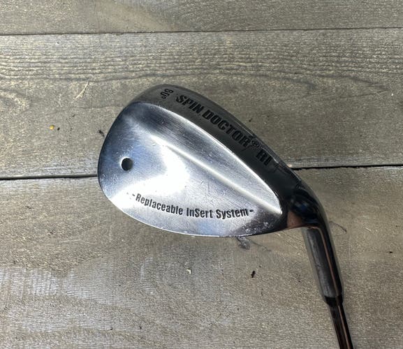 Spin Doctor RI Lob Wedge 60° Right Handed Steel Shaft 36” With Insert
