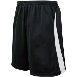High Five Youth Unisex Albion 25381 Black White Soccer Shorts New