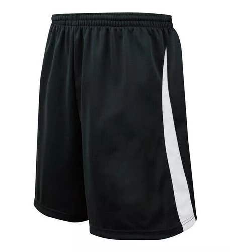 High Five Youth Unisex Albion 25381 Black White Soccer Shorts New
