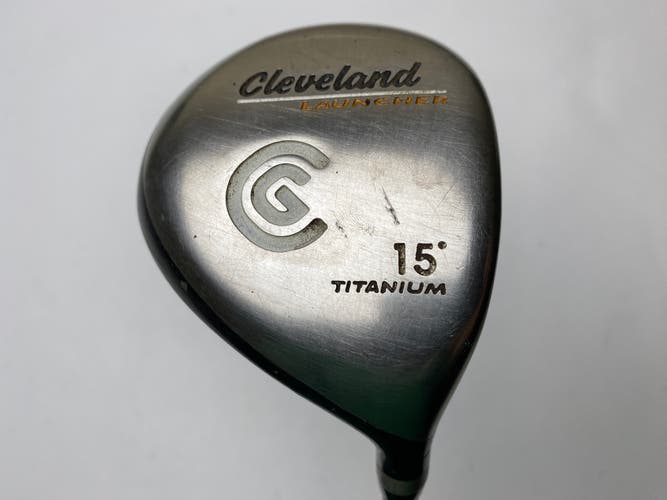 Cleveland Launcher Titanium 3 Fairway Wood 15* Launcher Gold 55g Regular RH