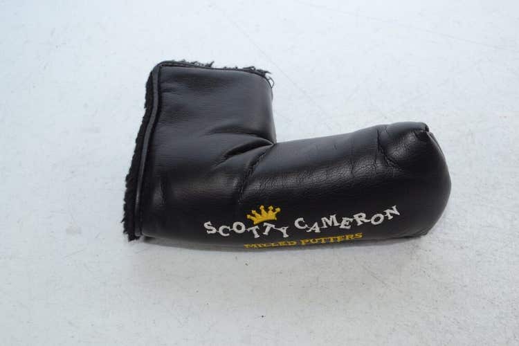 Titleist Scotty Cameron Milled Putters NOS Black Putter Head Cover MINT #175208