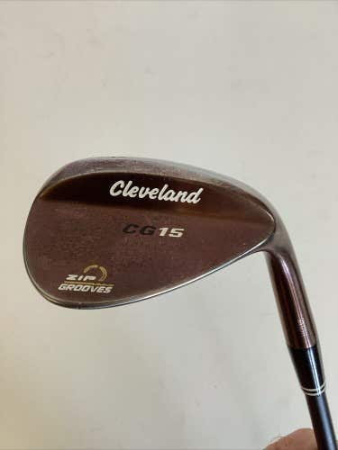 Cleveland CG15 Zip Grooves 54* Wedge With Graphite Shaft