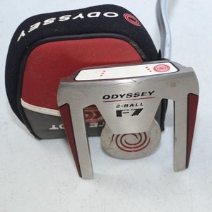 Odyssey White Hot XG 2-Ball F7 34" Putter Right Steel MINT # 175126