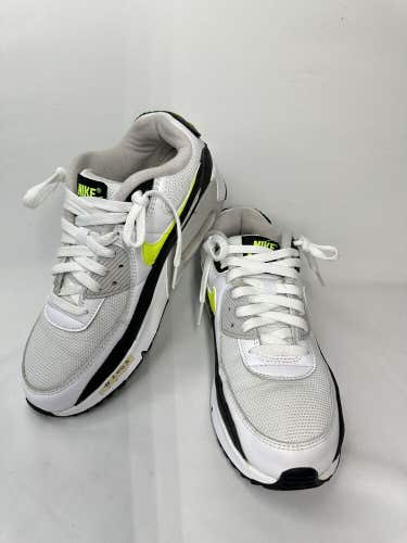#2003 Nike Air Max 90 White/Hot Lime CD6864-109 Size 6Y Teen Youth EUC