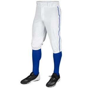 Champro Triple Crown Knicker Baseball Pant Men's S M L XL White Royal BP101