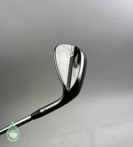 Used RH Titleist Vokey SM8 Brushed Steel S Grind Wedge 54*-10 Wedge Steel Golf