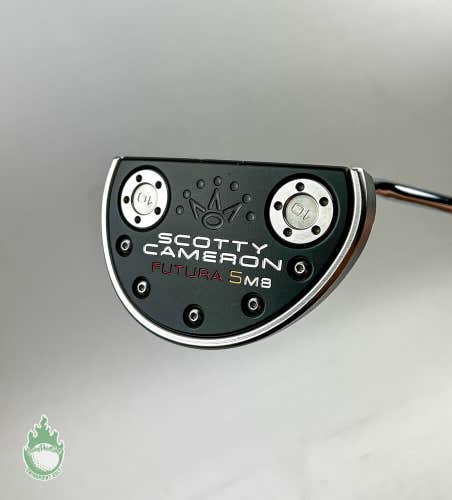 Used Right Handed Titleist Scotty Cameron Futura 5MB 35" Putter Steel Golf Club