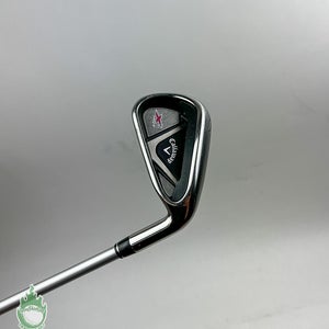 Used Right Handed Callaway X2 Hot 7 Iron Ladies Flex Graphite Golf Club