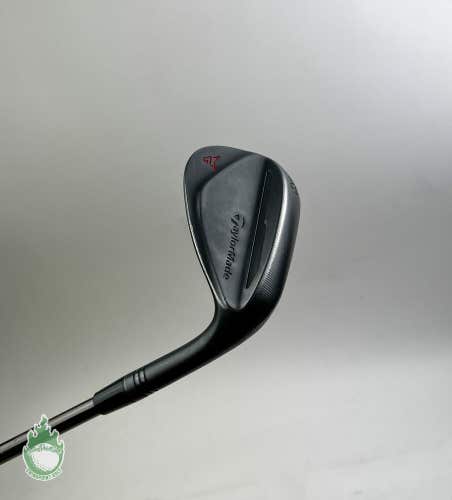 Used TaylorMade Milled Grind 2 SB Black Wedge 52*-09 KBS Wedge Flex Steel Golf