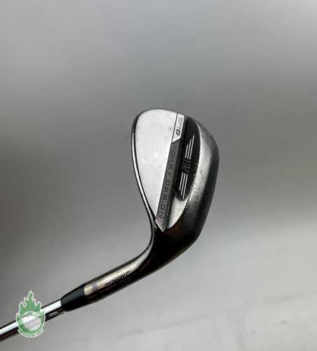 Used RH Titleist Vokey SM8 Brushed Steel S Grind Wedge 58*-08 Wedge Steel Golf