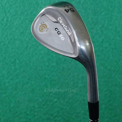 Cleveland CG16 Satin Chrome 54-14 54° SW Sand Wedge Factory Traction Steel Wedge