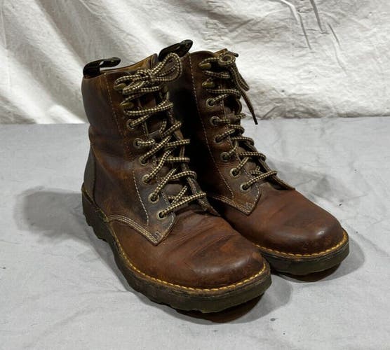 Dr Martens Niel Padded Brown Leather Boots Air Cushion Soles US 9/10 EU 42