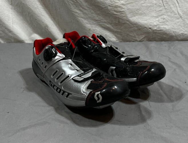 Scott Road Team Boa-Coiler Road Bike Shoes w/Cleats US Men's 12.5 EU 47