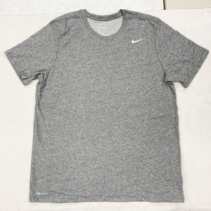 The Nike Tee Dri-FIT Short Sleeve Cotton T-Shirt Men's L XL 2XL Grey 706625