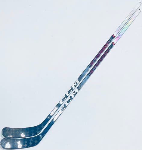 New 2 Pack CCM Jetspeed FT6 Pro Hockey Stick-RH-80 Flex-P90M (Gloss Finish)-Grip