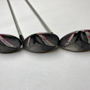 Callaway 2013 X Hot Hybrid Set 4 5 6 22* 25* 28* 50g Ladies RH