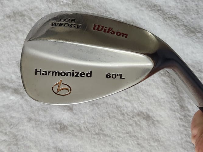 Wilson Harmonized 60° Lob Wedge RH; Steel Shaft