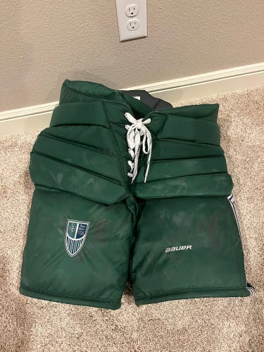 Used Large Bauer Pro Hockey Goalie Pants