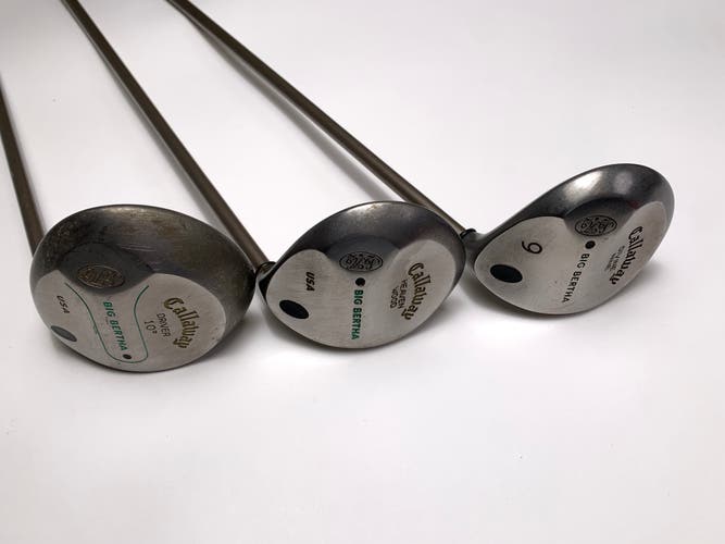 Callaway Big Bertha Wood Set 1 7 9 |10* Ladies Gems Ladies Graphite Womens RH