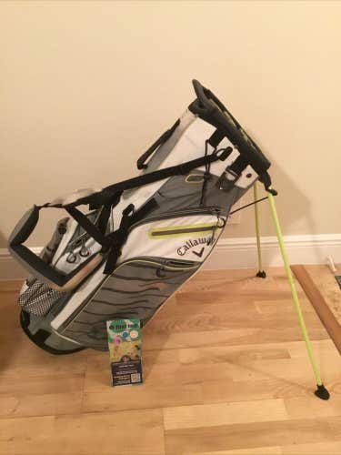 Callaway HyperLite 5 Stand Golf Bag with 7-way Dividers & Rain Cover