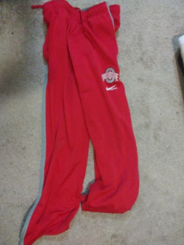 Ohio State Buckeyes Lacrosse Team-Issued Warmup Pants XL Nike