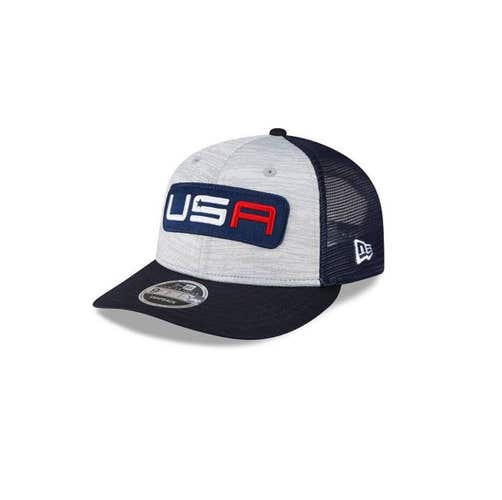 NEW Men's New Era Gray/Navy 2023 Ryder Cup Friday Round LP 9FIFTY Snapback Hat