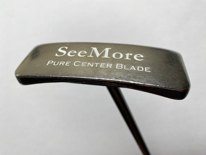 See More Pure Center Blade Putter 34" SuperStroke Flatso 2.0 Mens RH