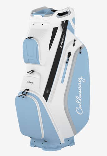 Callaway Golf 2024 Org 14 White/Glacier Cart Golf Bag